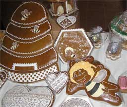 Časť z jednej očarujúcich kolekcií medovníkov