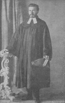 Baltazár Ružiak - ako c. kr. vojenský kňaz evanjelický.